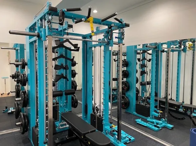 TLS FITNESSの店内の様子