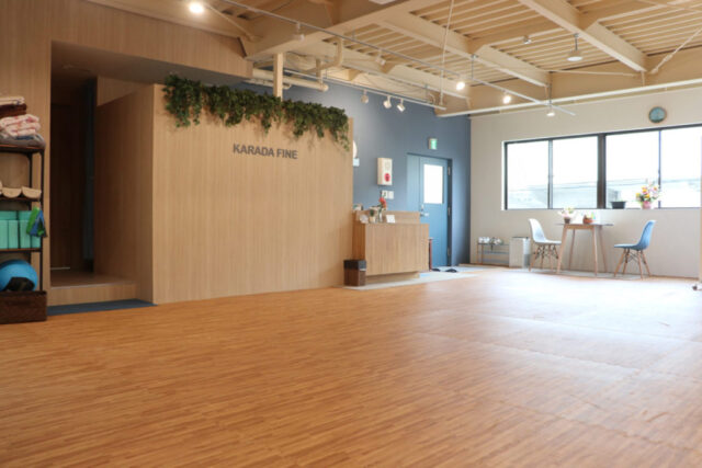 カラダファインの店内の様子