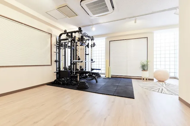 パーソナルトレーニングジムCITRONの店内の様子