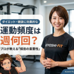 運動頻度は週何回？
